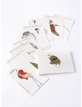 Set carti postale Fashion Birds  #3