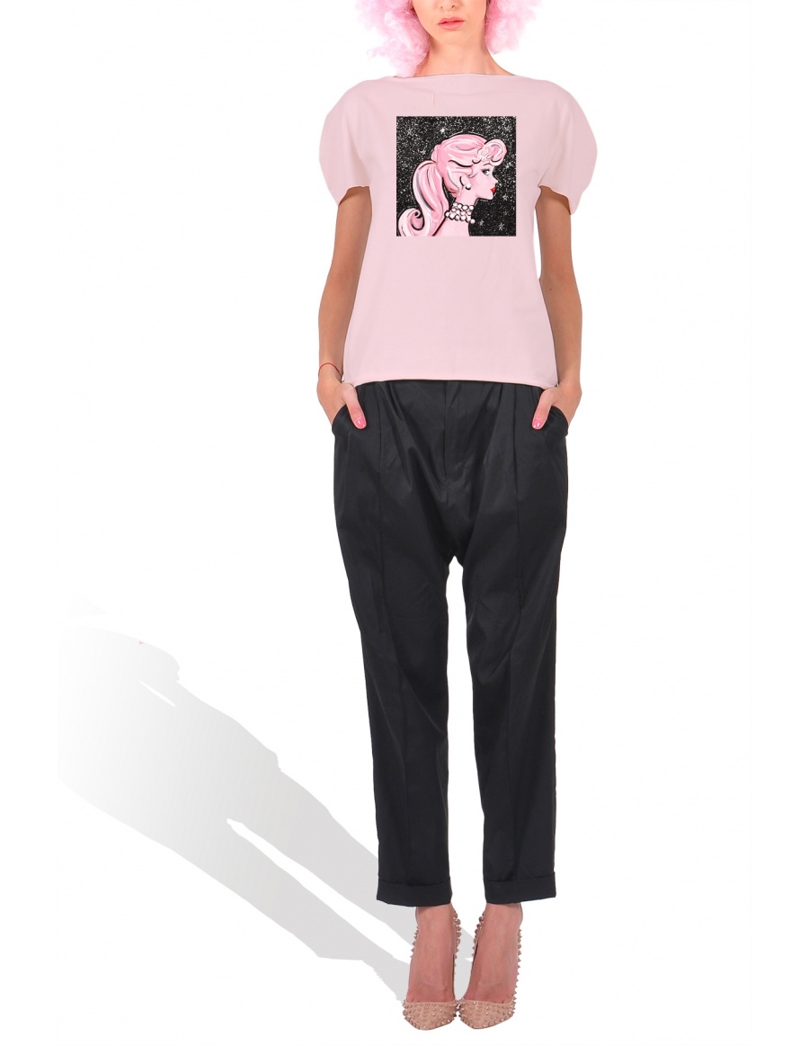 Tricou princely "OG Superstar" roz